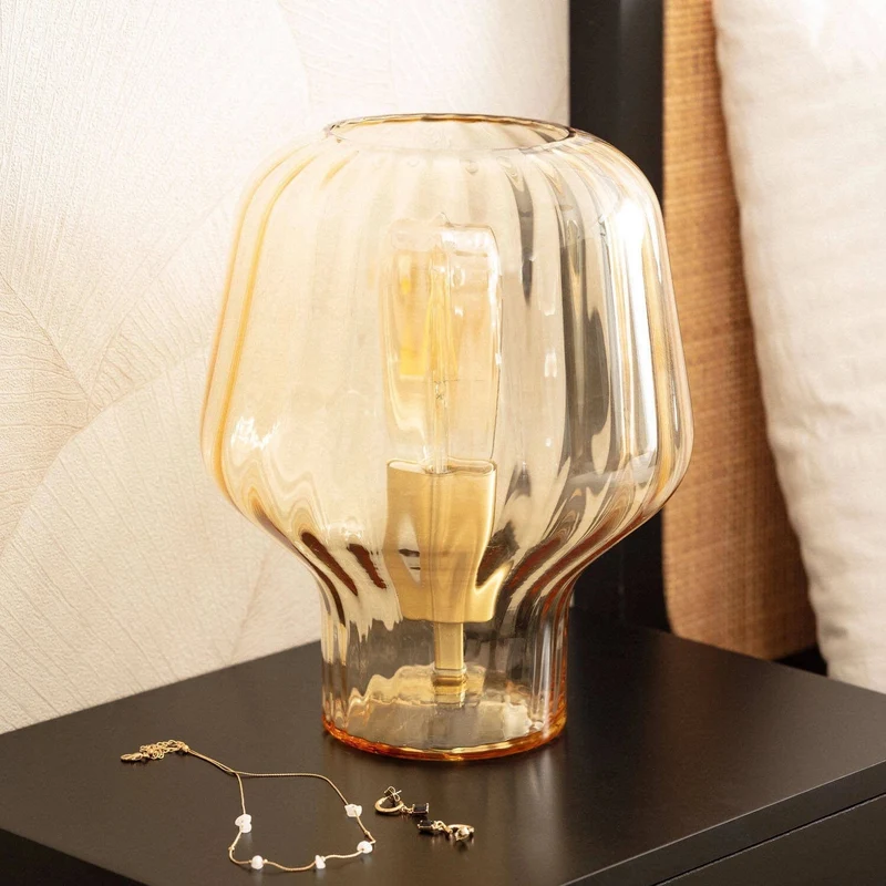 Lampe Verre Élégante