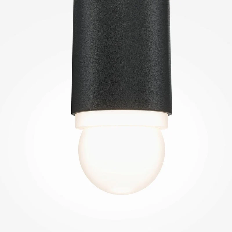 Lampe LED Goutte Noir Chambre