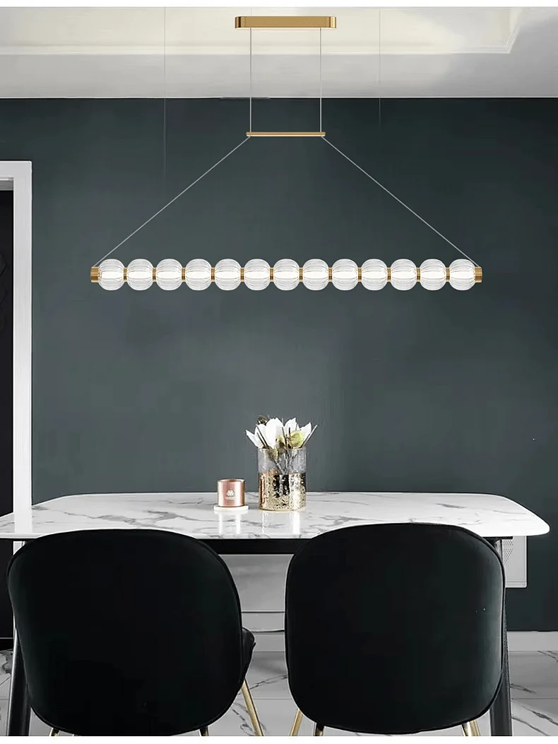 Eclairage LED Verre Salle a Manger