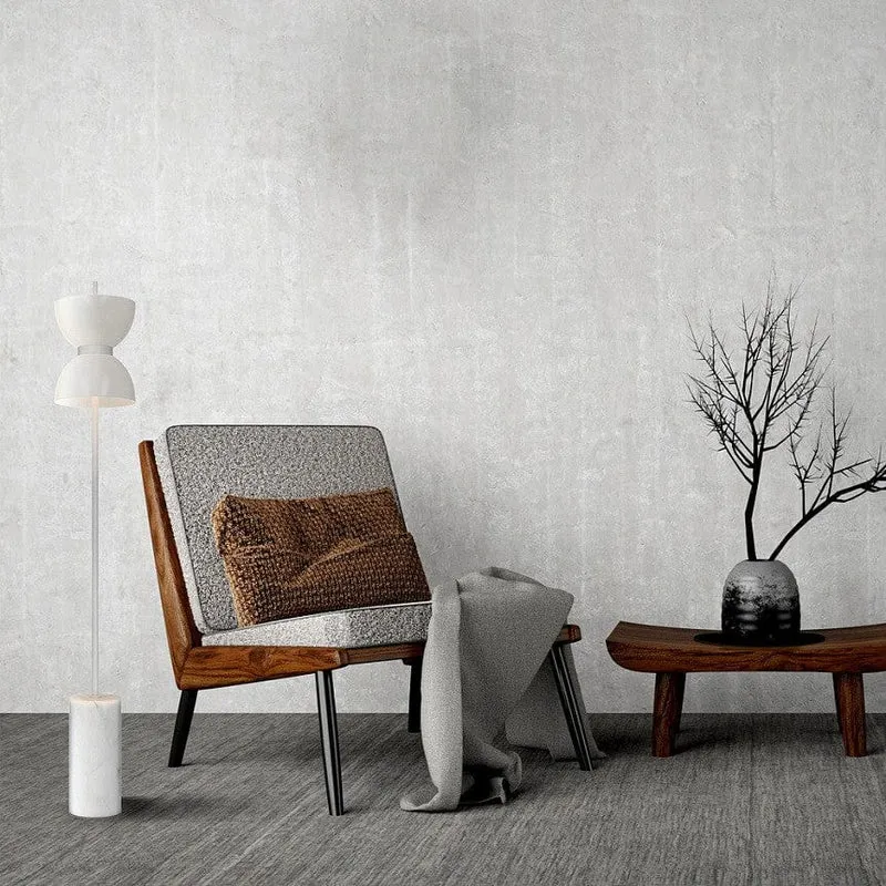 Lampadaire Marbre Blanc Salon