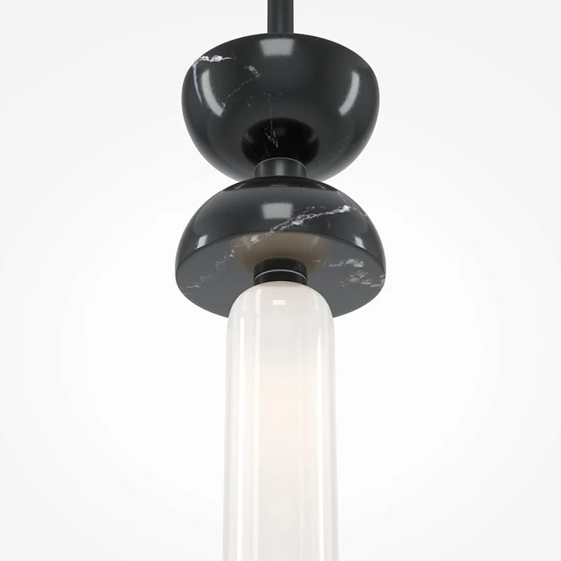 Luminaire suspension marbre gris Chambre