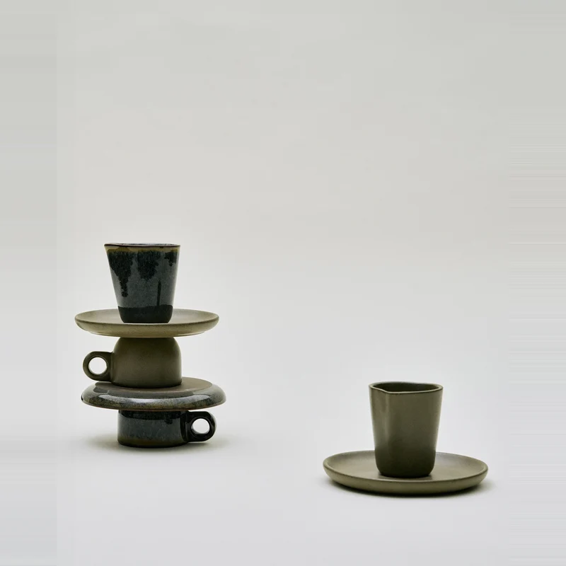 Serax Surface Espresso Cup with Saucer