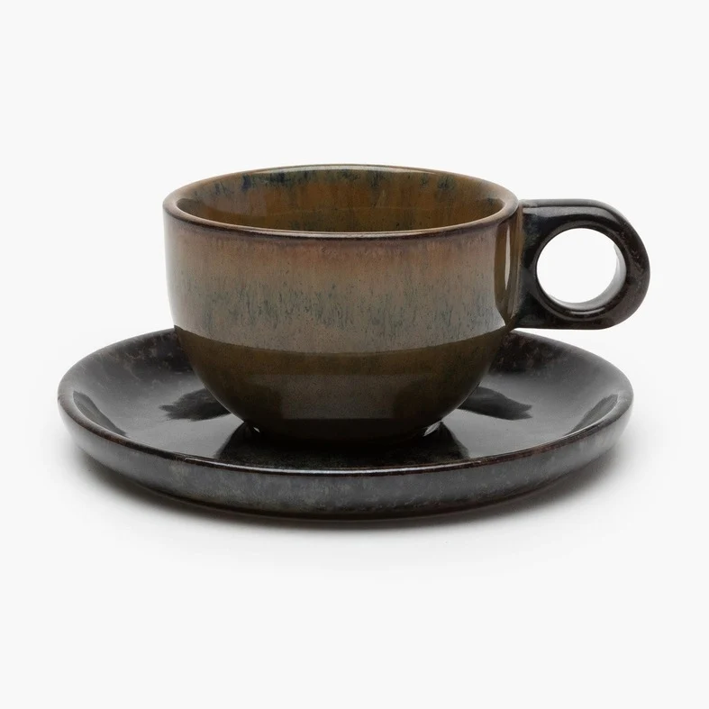 Serax Surface Coffee Cup with Saucer