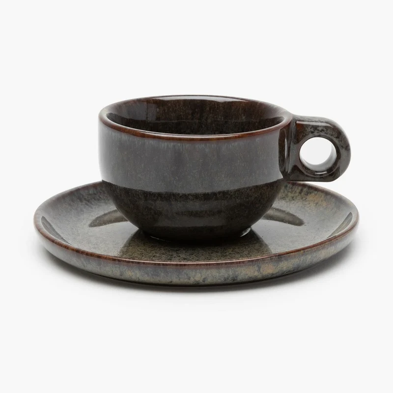 Serax Surface Cappuccino Cup with Saucer