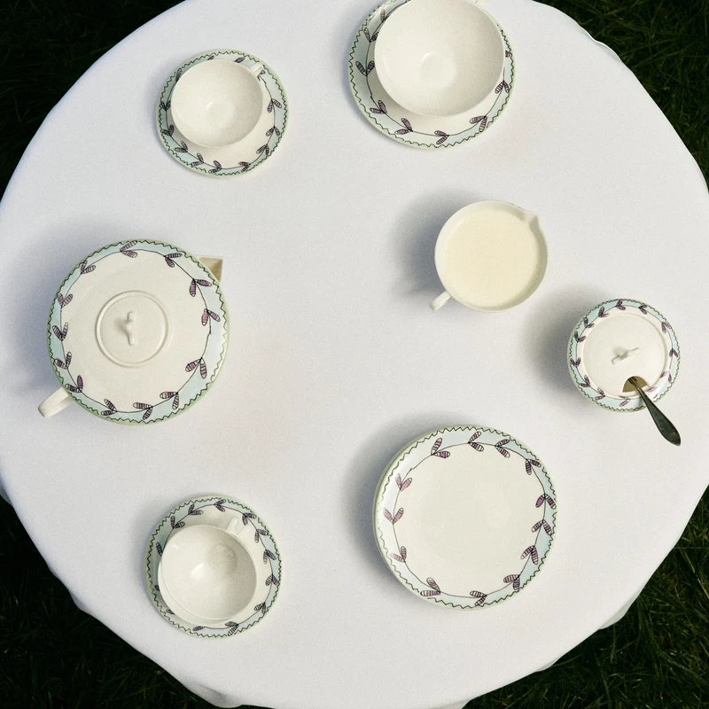 Serax Midnight Flowers Sugar Bowl