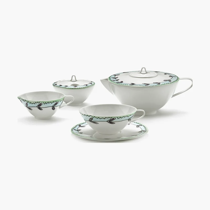 Serax Midnight Flowers Sugar Bowl