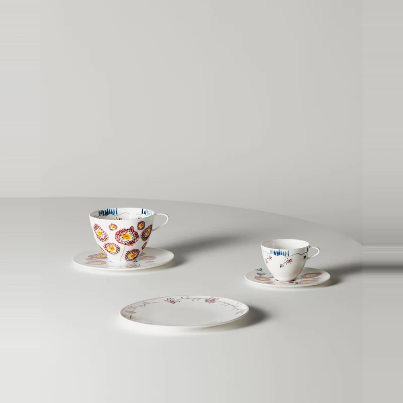 Serax Midnight Flowers Starter Plate