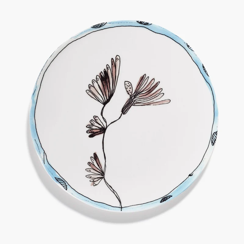 Serax Midnight Flowers Starter Plate