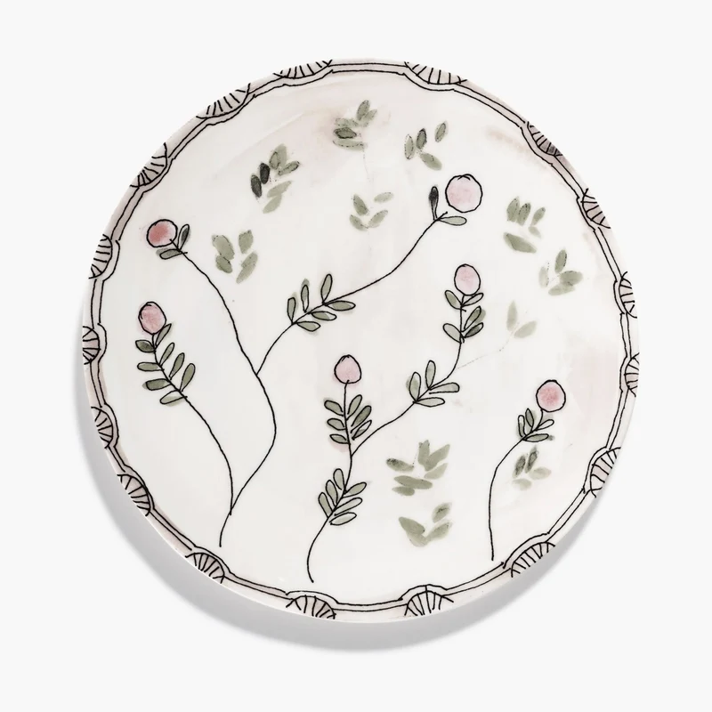 Serax Midnight Flowers Starter Plate