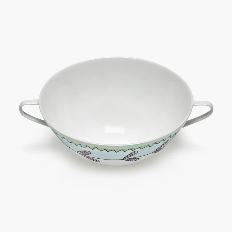 Serax Midnight Flowers Soup Bowl