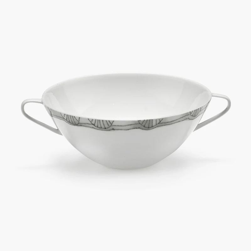 Serax Midnight Flowers Soup Bowl