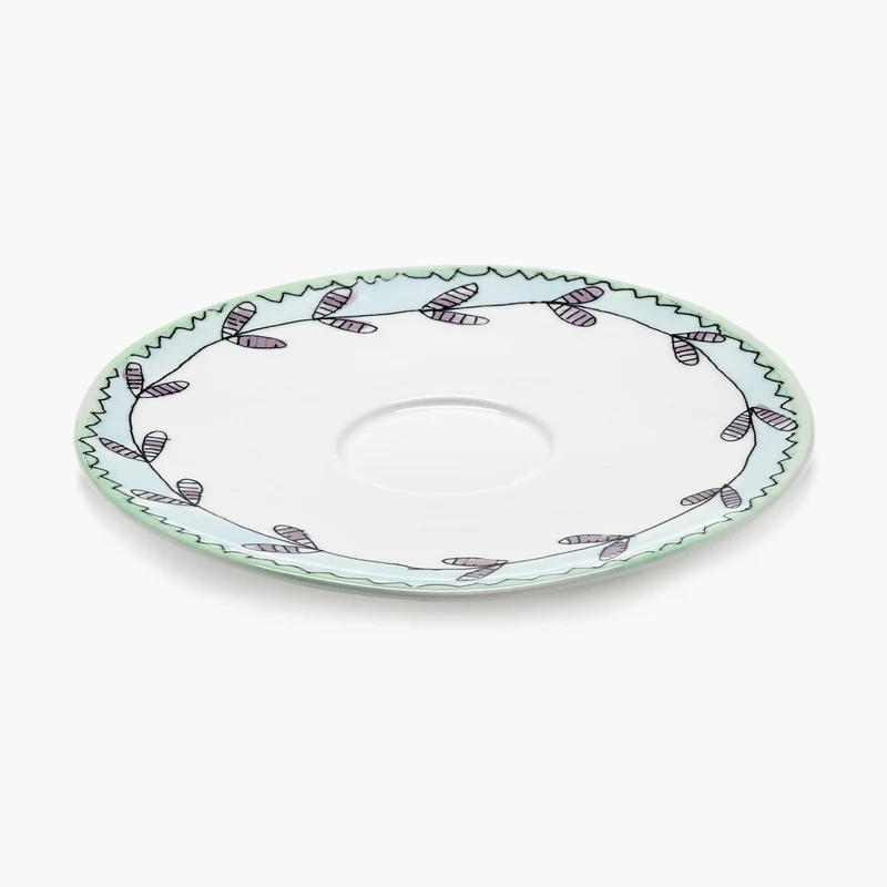 Serax Midnight Flowers Saucer Tea Cup