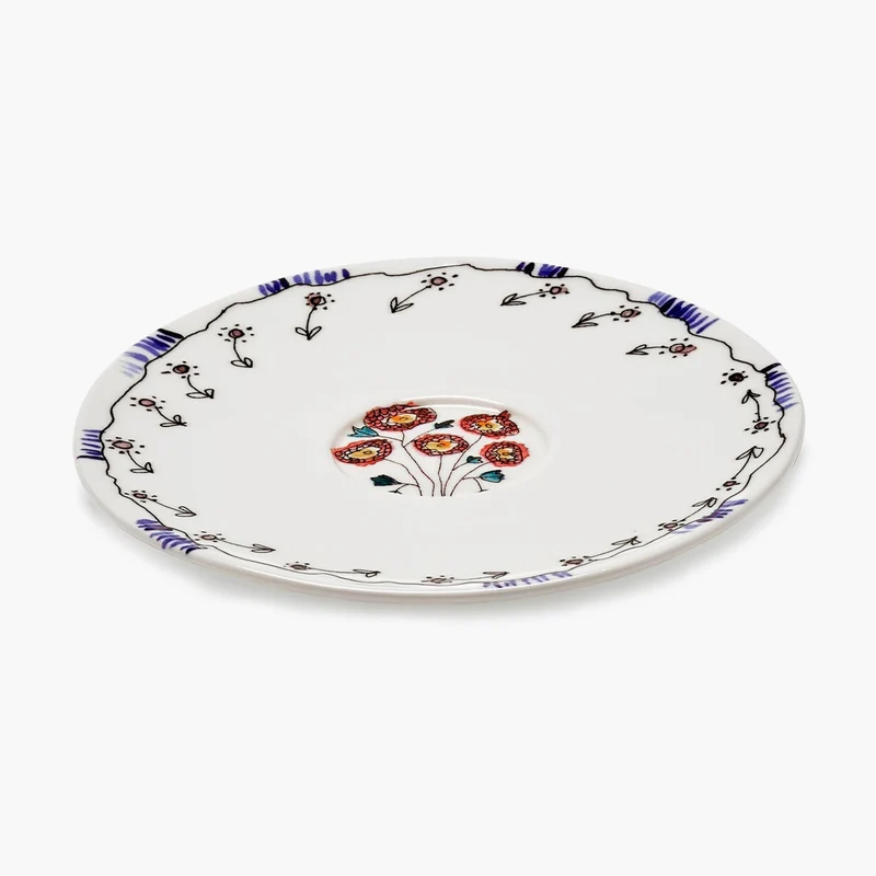 Serax Midnight Flowers Saucer Tea Cup