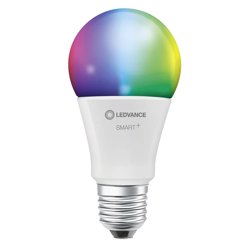 LEDVANCE WIFI SMART+ lampe LED, givrée, RVB, 9W, 806lm, E27, pack de 3