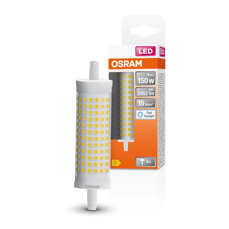 OSRAM LED Line Lampe, 19W, 2452lm, R7s, 6500K, lumière du jour froide