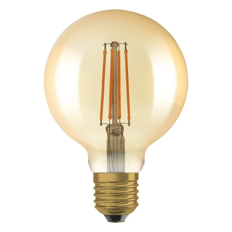 OSRAM Vintage 1906 Globe 95 55 LED Lampe Filament DIM 6,5W 824 Or E27