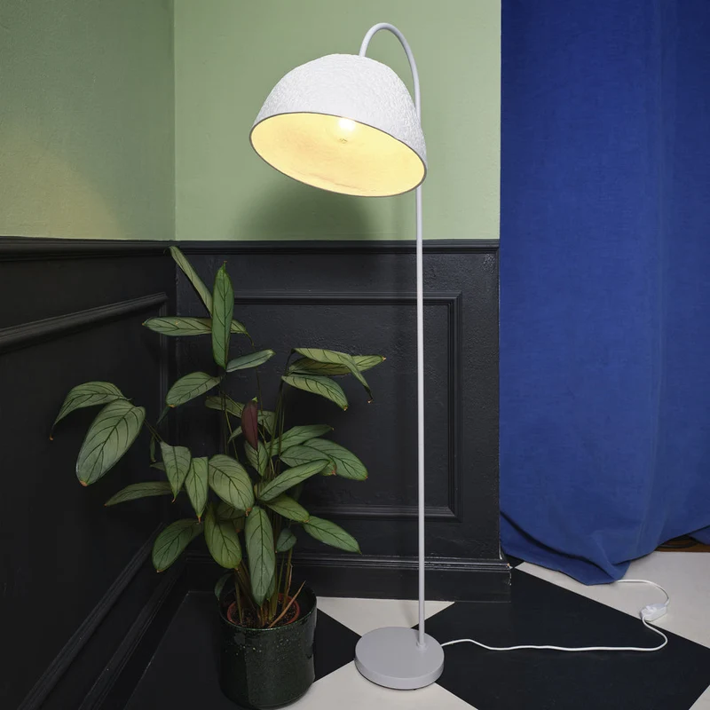 LEDVANCE DECOR lampe sur pied Decor Camel Bell blanc, E27 dimmable