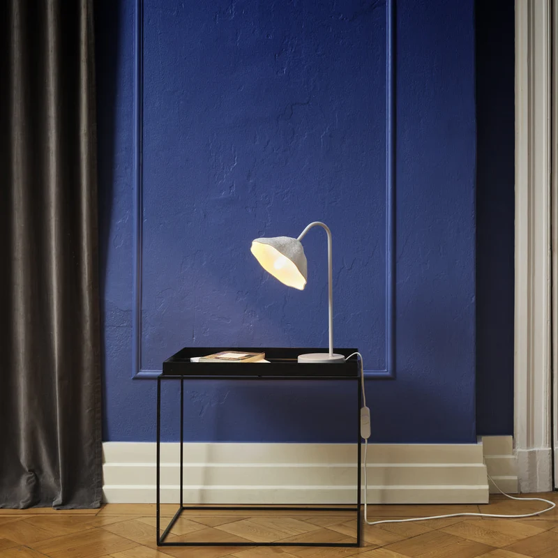 LEDVANCE DECOR Lampe de table Decor Lotus Leaf blanche, E14, dimmable