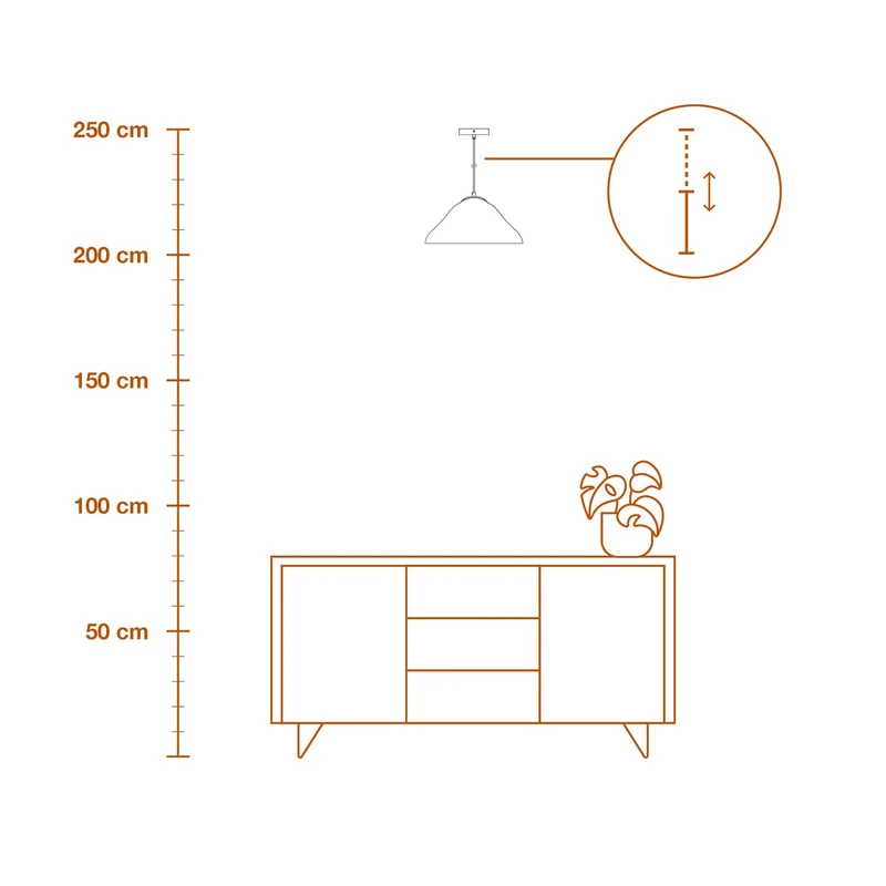 LEDVANCE DECOR Suspension décorative Decor Lotus Leaf blanc, E27, 396 mm