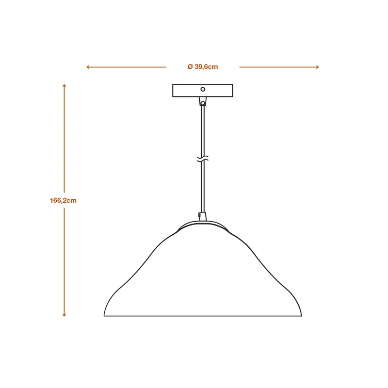 LEDVANCE DECOR Suspension décorative Decor Lotus Leaf blanc, E27, 396 mm