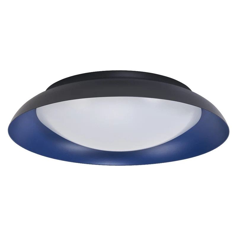 LEDVANCE ORBIS Plafonnier plaque 35W 430mm noir/bleu