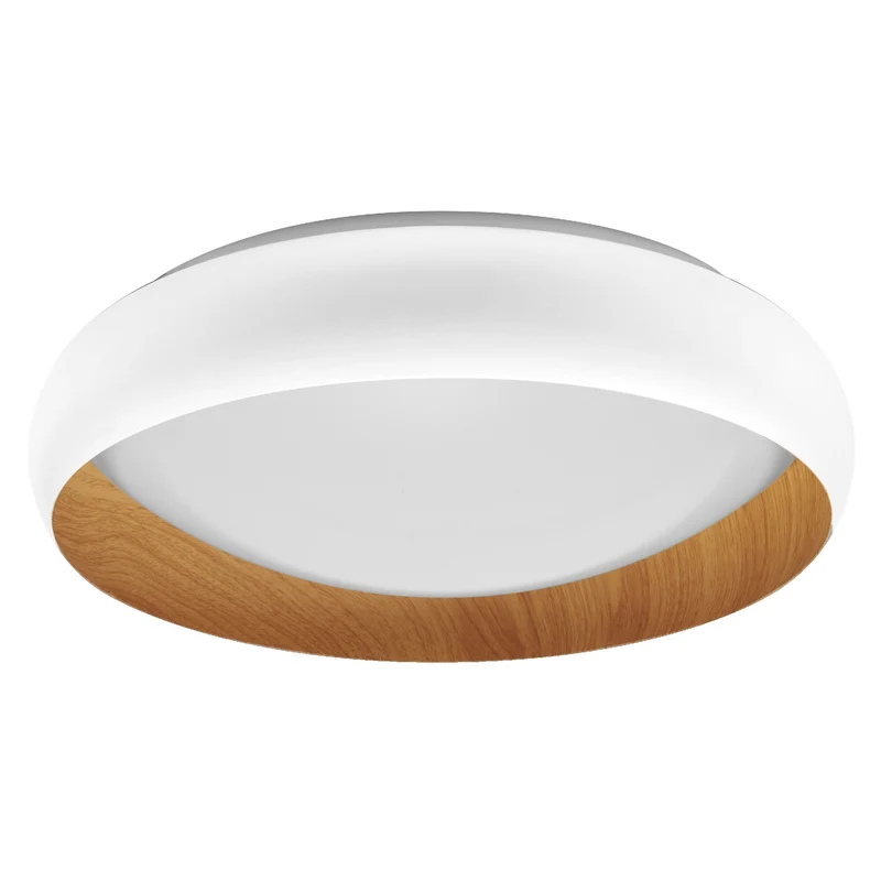 LEDVANCE ORBIS Livia plafonnier 24W 1200lm blanc/décor bois