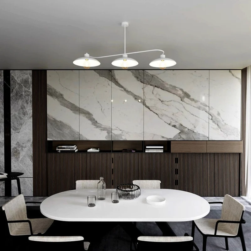 Eclairage Cuisine Plafond Blanc
