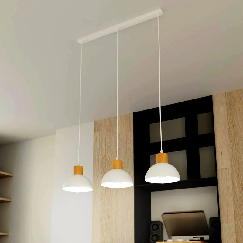 Suspension Blanc Scandinave Salle a Manger