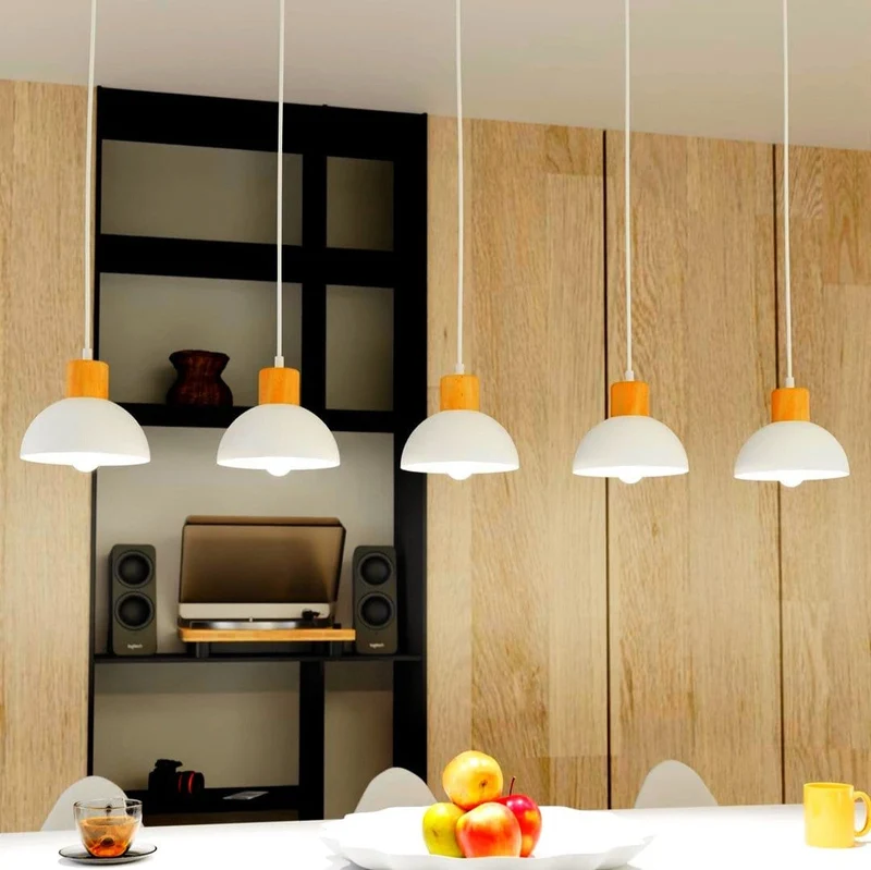 Suspension Blanc Scandinave Salle a Manger