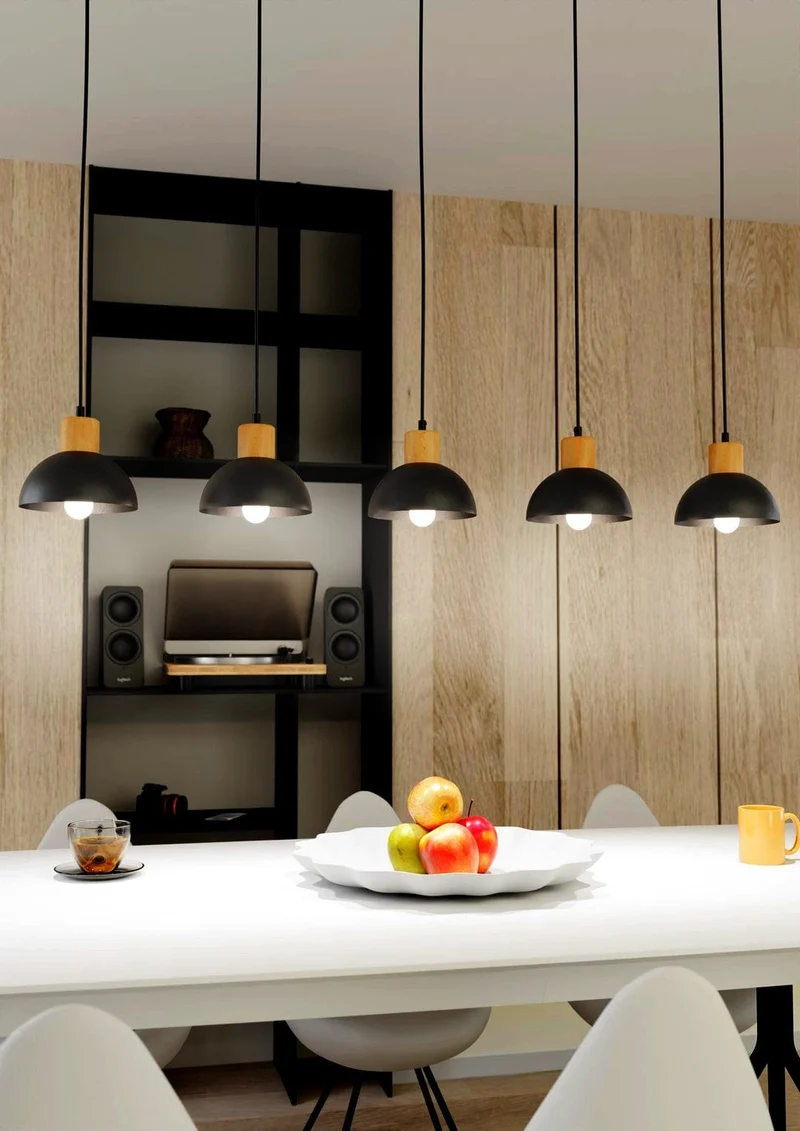 Suspension Blanc Scandinave Salle a Manger