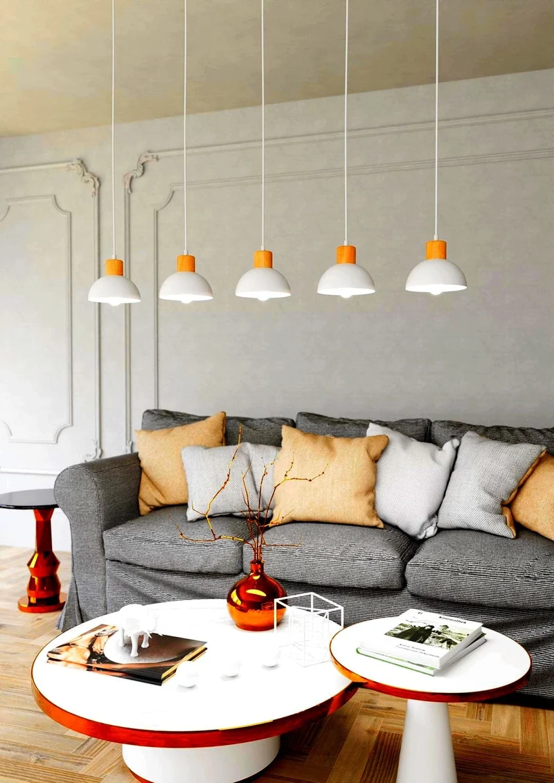 Suspension Blanc Scandinave Salle a Manger