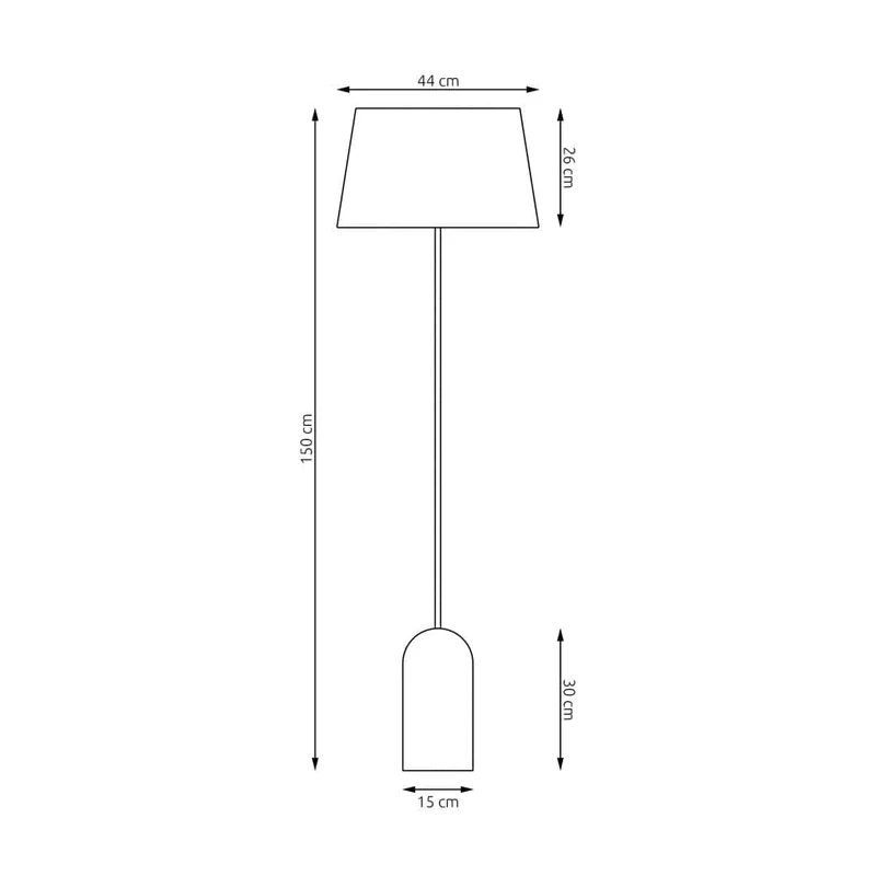 Lampadaire Chambre Beige