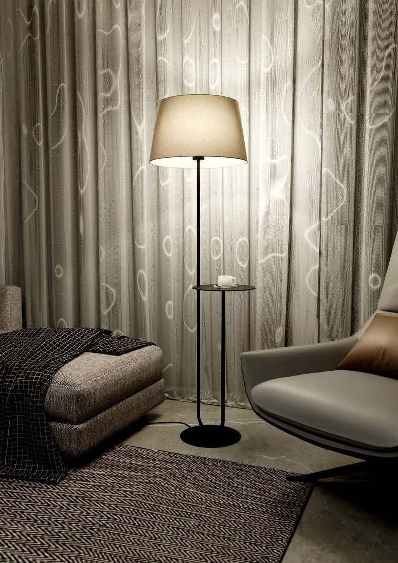 Lampadaire Gris de Salon