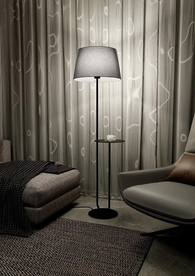 Lampadaire Gris de Salon