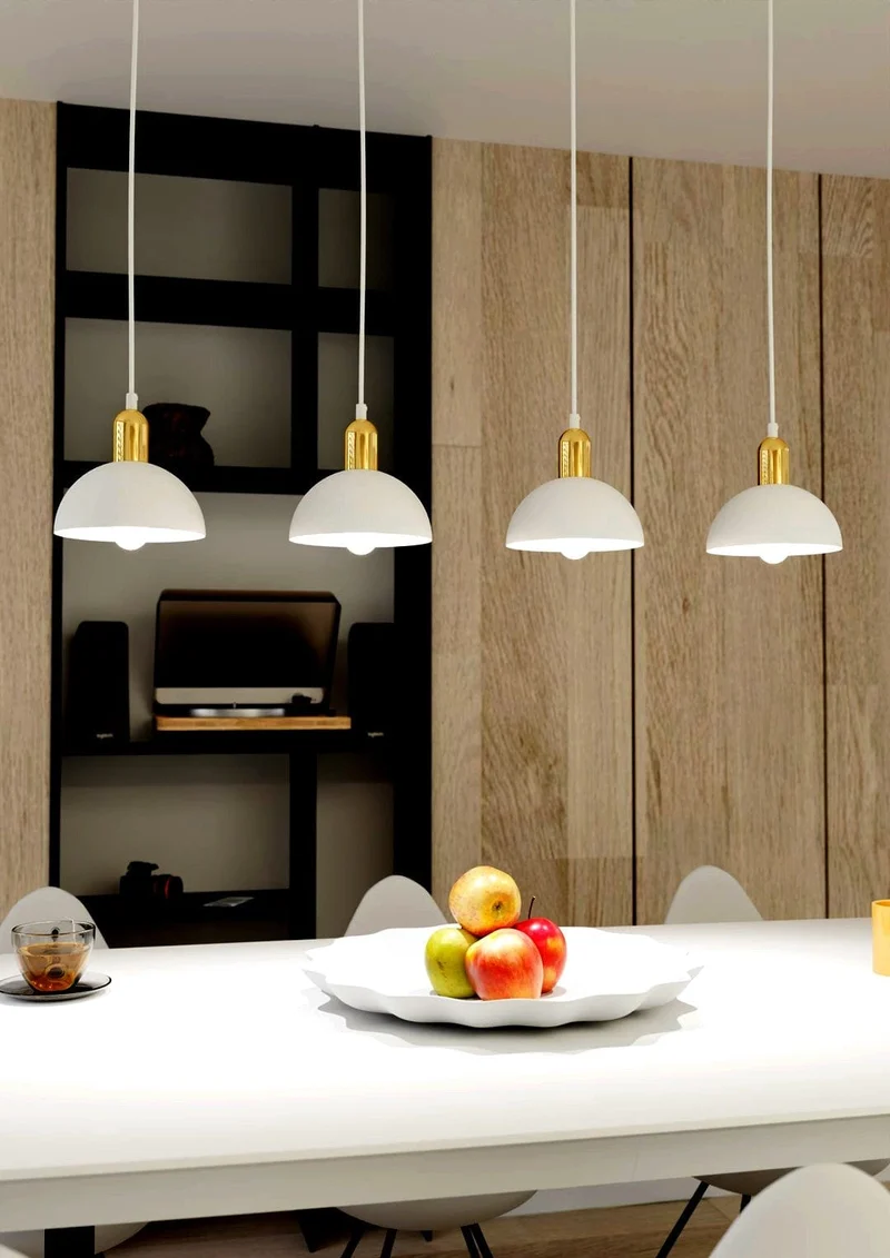 Suspensions 3 lumières de Cuisine