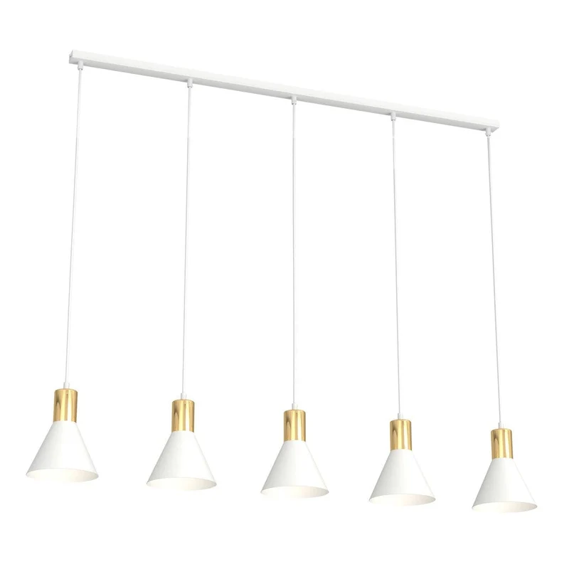 Suspensions Blanches Table de Salon