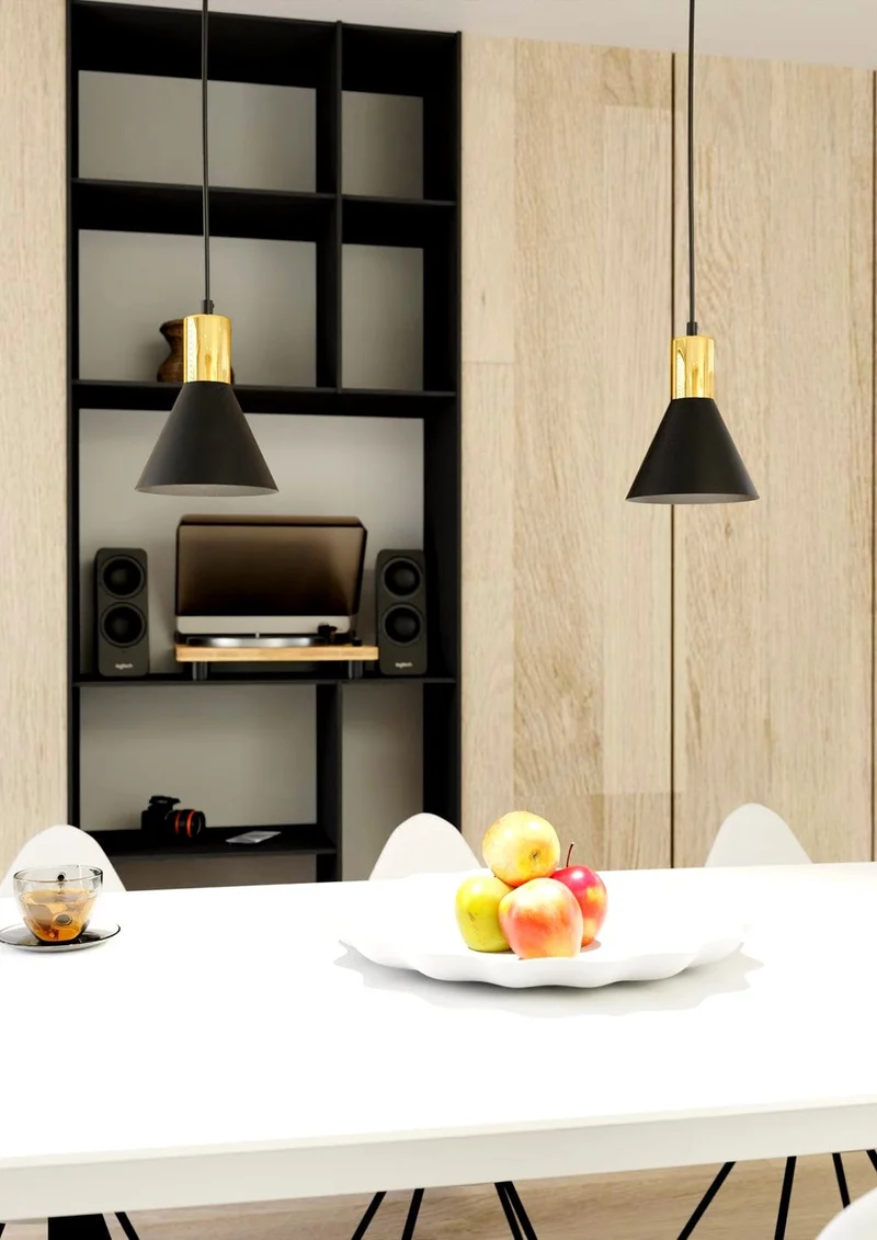 Lampe Suspension Noir Cuisine Pas Cher