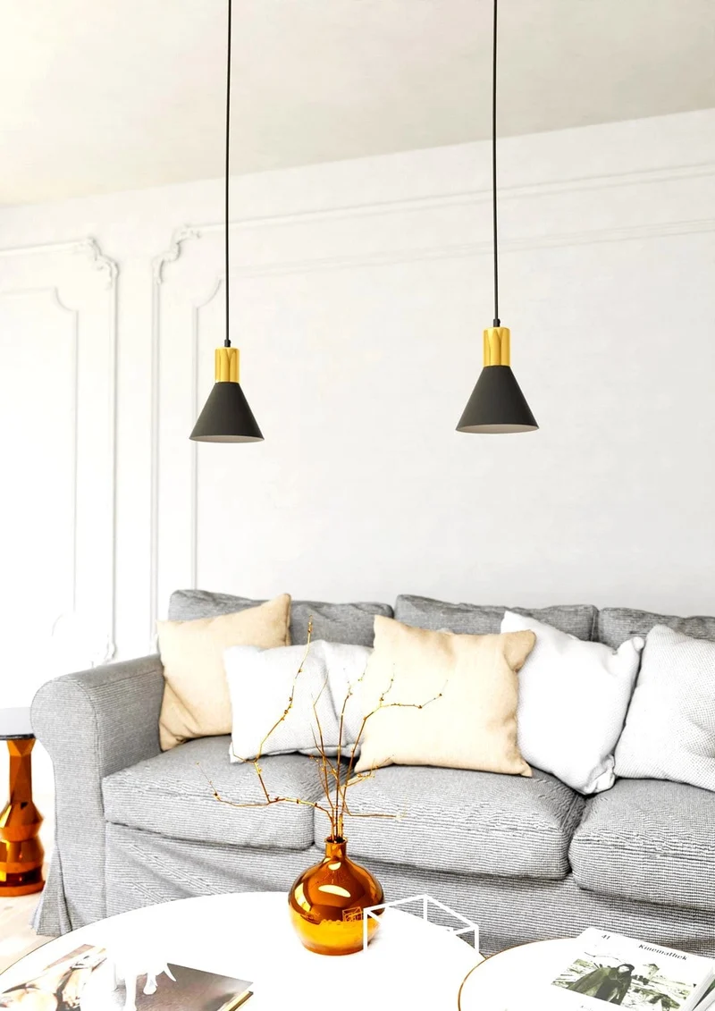 Lampe Suspension Noir Cuisine Pas Cher