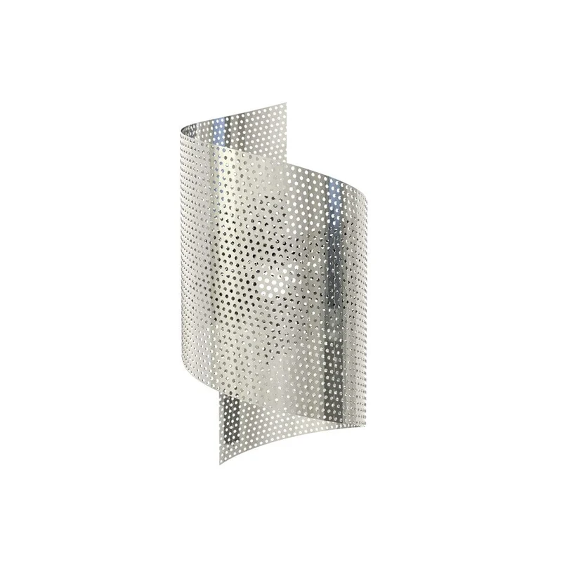 Applique LED spirale noire