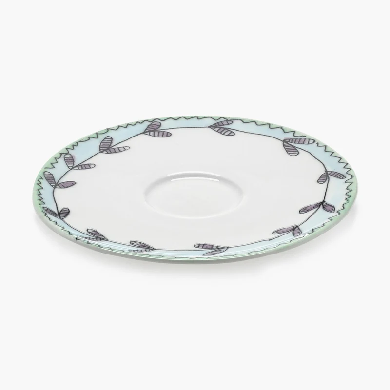 Serax Midnight Flowers Saucer Coffee Cup Low