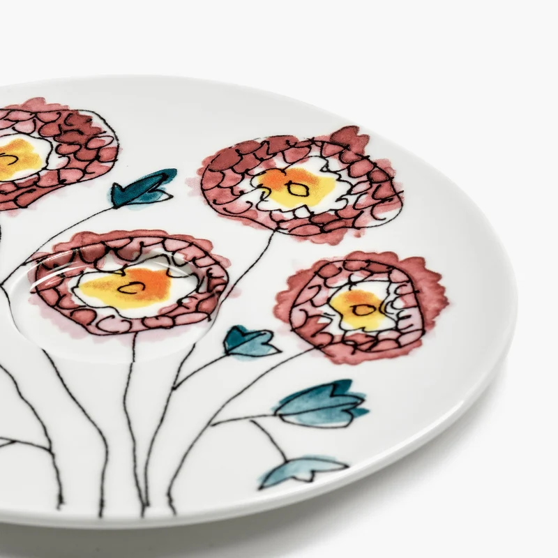 Serax Midnight Flowers Saucer Coffee Cup High