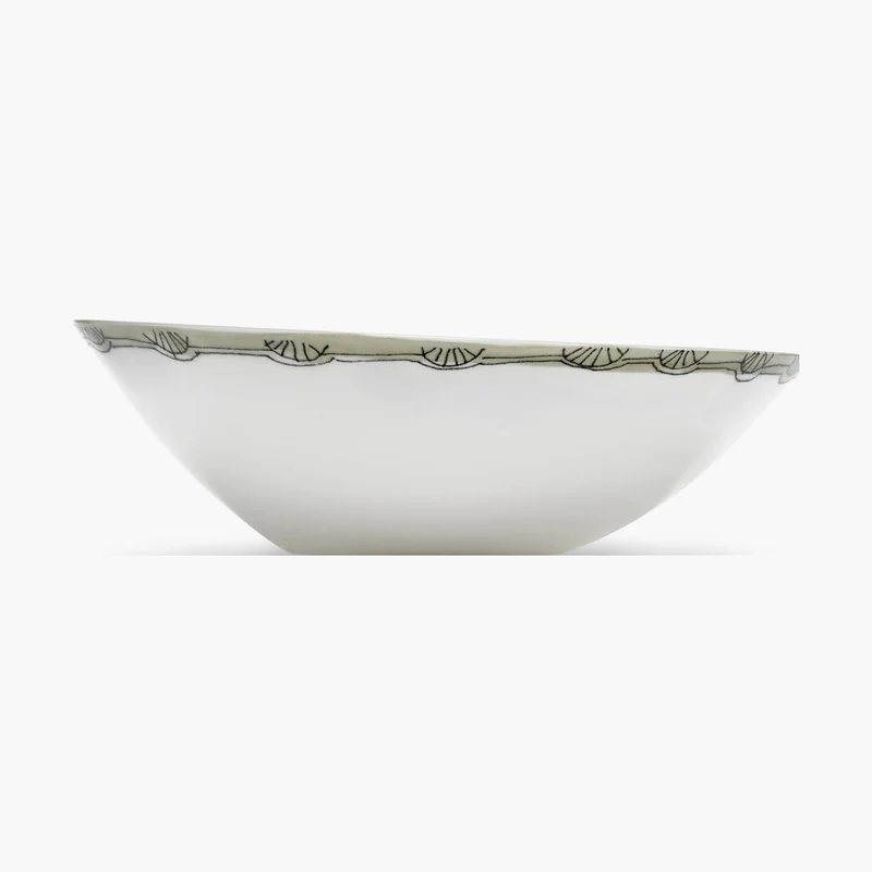 Serax Midnight Flowers Low Bowl