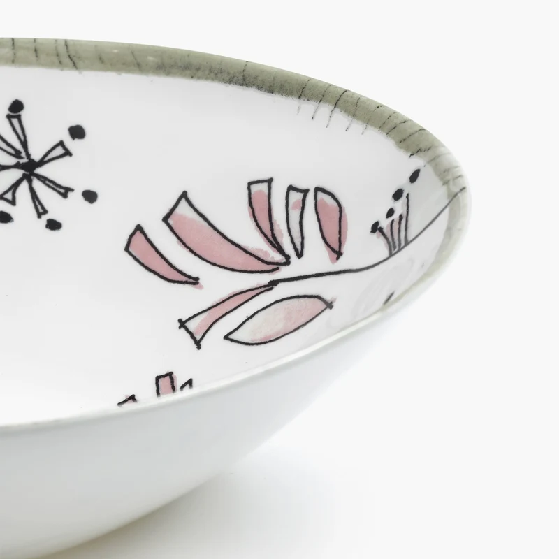 Serax Midnight Flowers Low Bowl