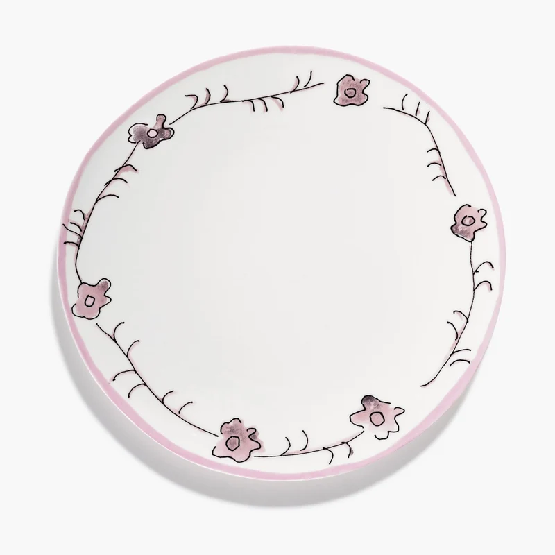 Serax Midnight Flowers Dinner Plate
