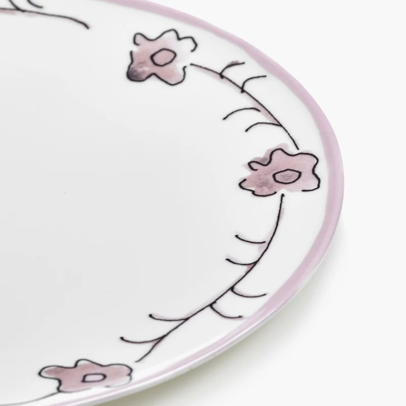 Serax Midnight Flowers Dessert Plate