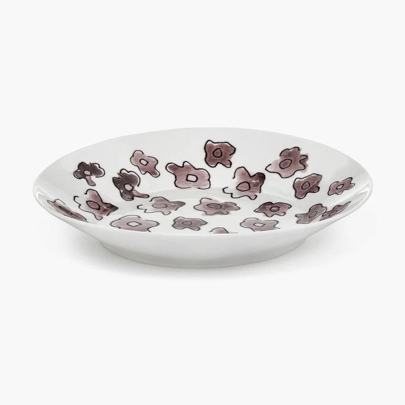 Serax Midnight Flowers Deep Plate
