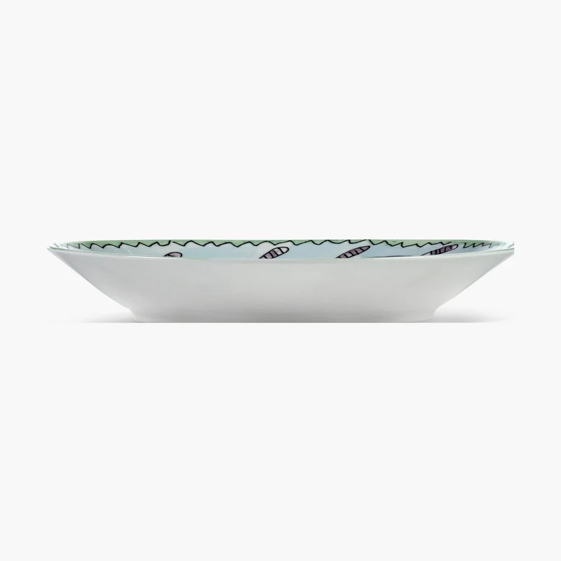 Serax Midnight Flowers Deep Plate