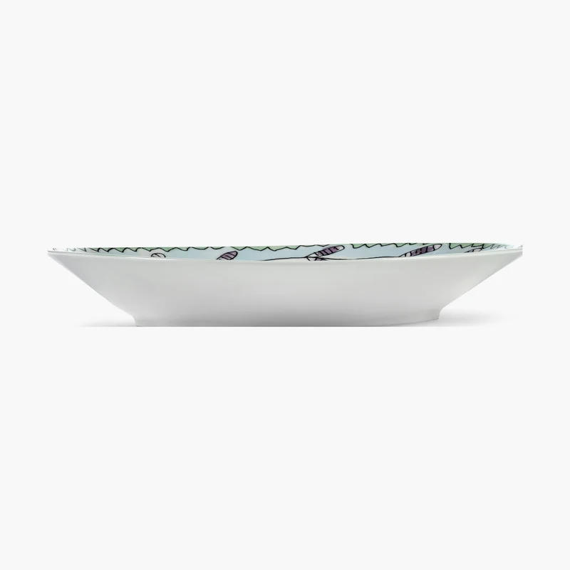 Serax Midnight Flowers Deep Plate