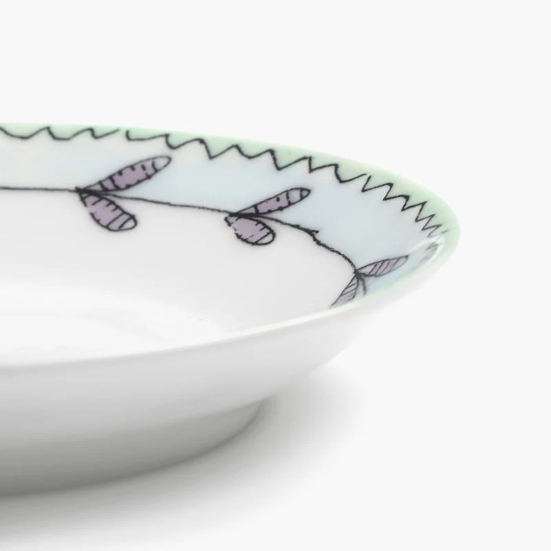 Serax Midnight Flowers Deep Plate