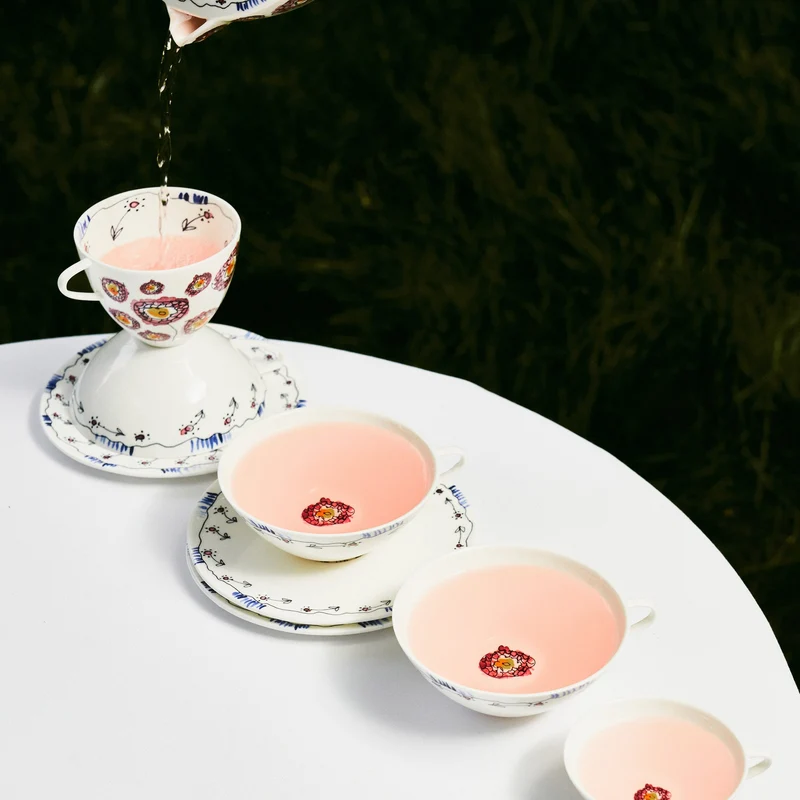 Serax Midnight Flowers Cappuccino Cup